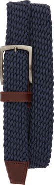 Johnston & Murphy Stretch Knit Belt