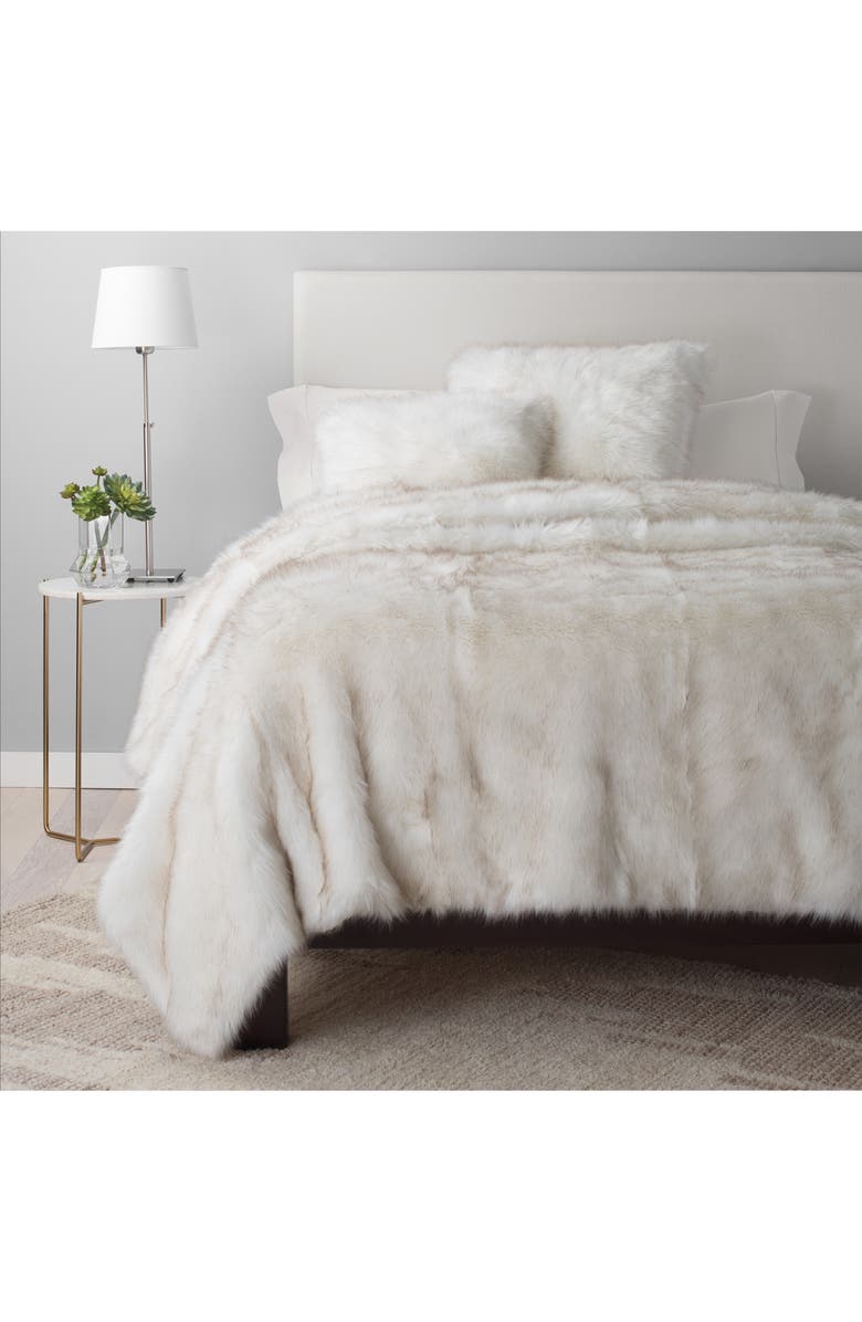 UGG<sup>®</sup> Blizzard Faux Fur Blanket, Alternate, color, 