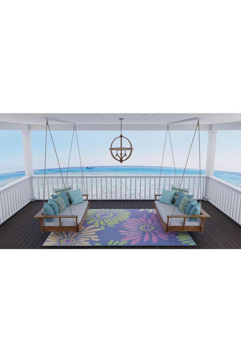 Daisy Rug, Alternate, color, Violet - 6'x9'