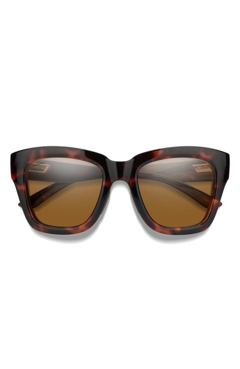 Sway 52mm ChromaPop™ Polarized Square Sunglasses