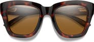 Smith Sway 52mm ChromaPop™ Polarized Square Sunglasses