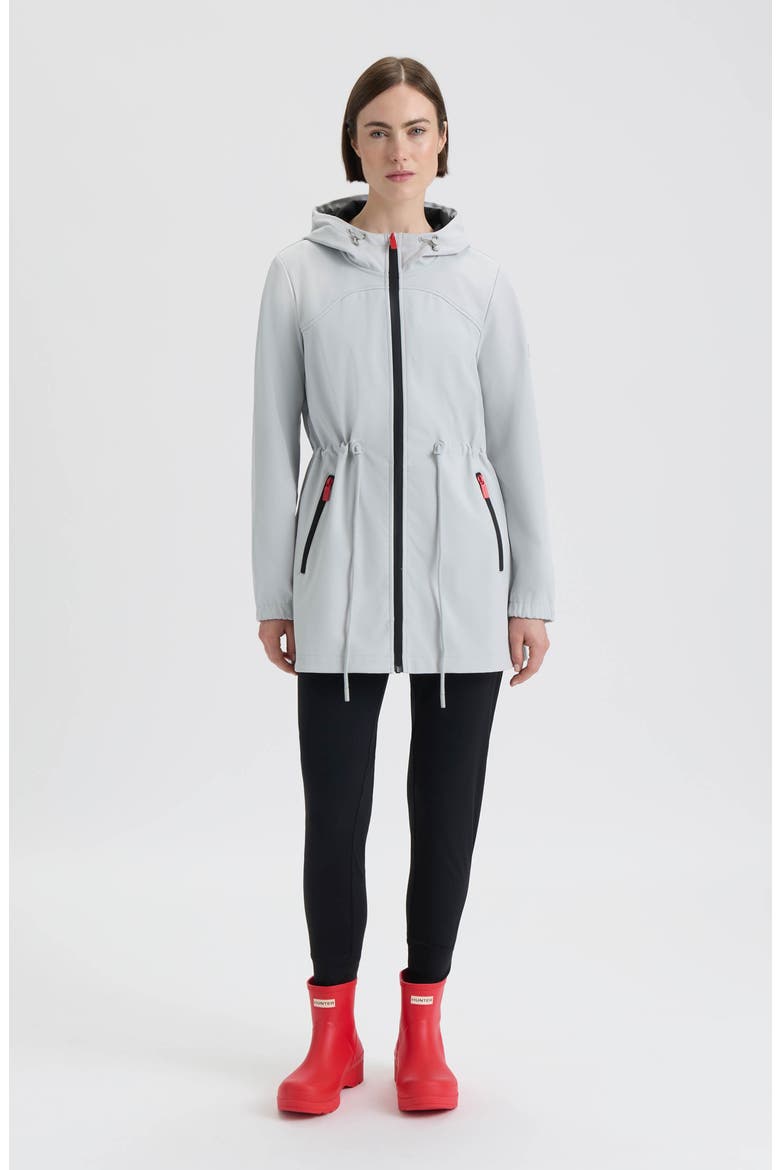 Florence Hooded Softshell Jacket, Alternate, color, SILVER GREY