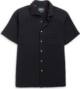 Rodd & Gunn Adams Flat Weekend Fit Short Sleeve Stretch Seersucker Button-Up Shirt
