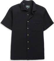 Rodd & Gunn Adams Flat Weekend Fit Short Sleeve Stretch Seersucker Button-Up Shirt