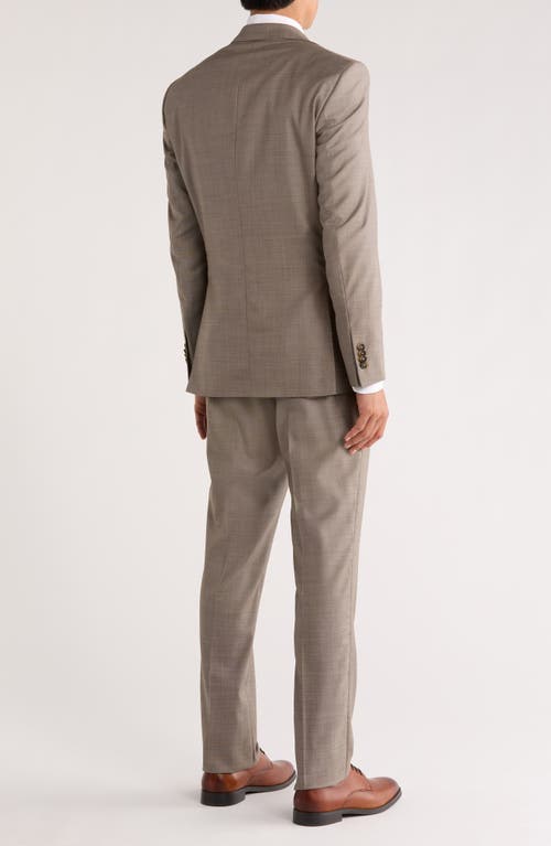 No Ordinary Joe By Ted Baker Jake Beige Wool Suit In Brown