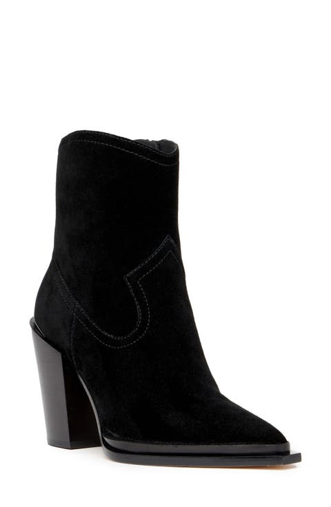 Posey Block Heel Bootie (Women)