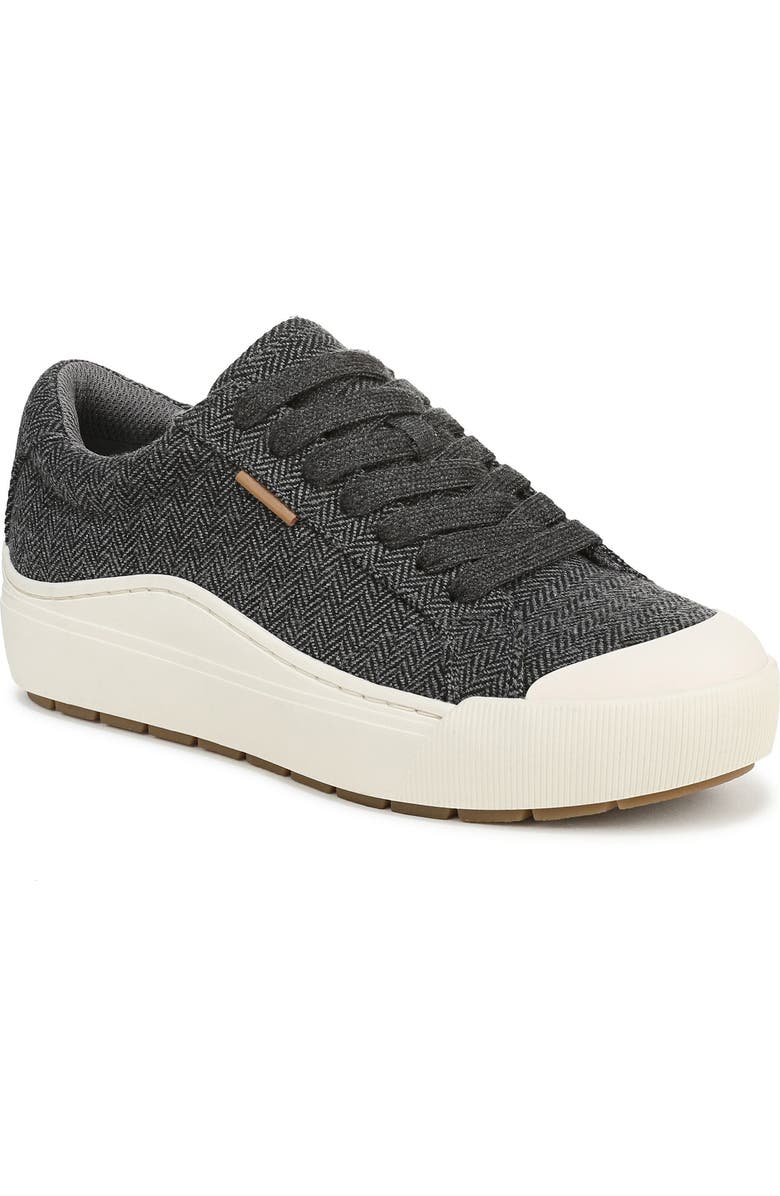 Dr. Scholl's Time Off Platform Sneaker, Main, color, Charcoal