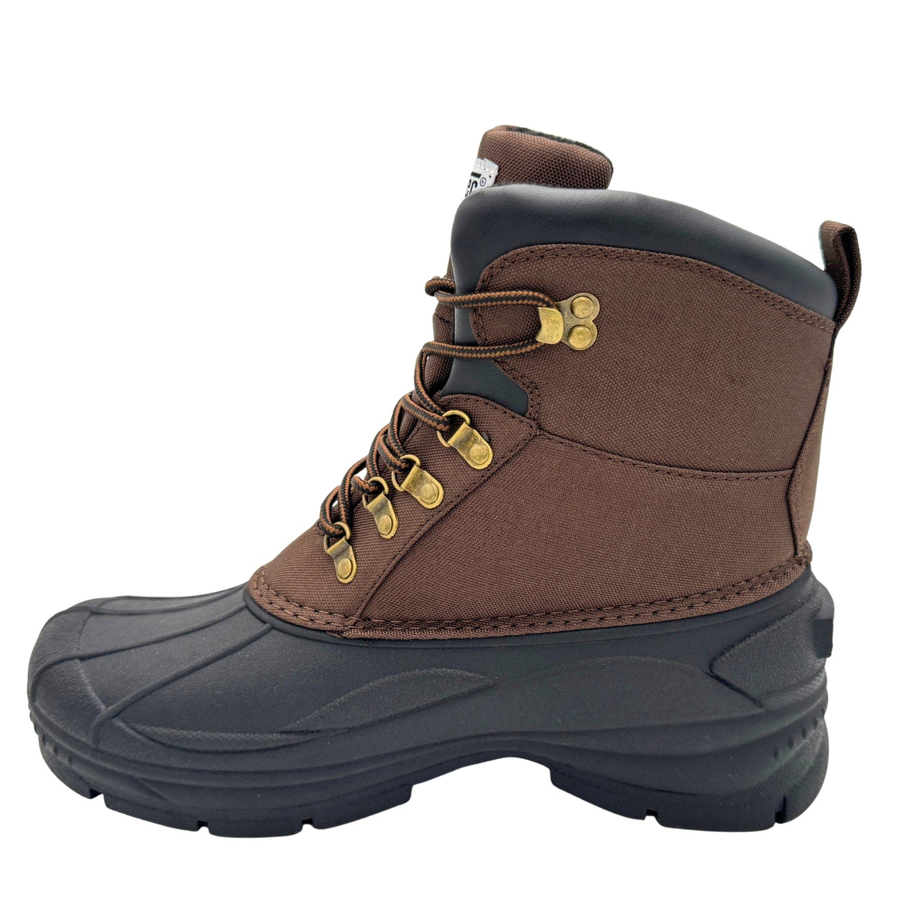 Durable Nylon Winter Boots, Alternate, color, Brown