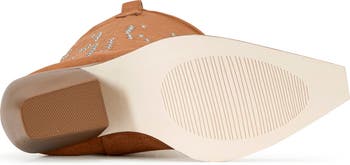 Beckett Pointed Toe Knee High Western Boot