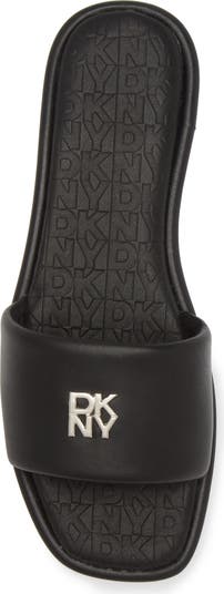 新作セール DKNY スライドサンダル Bella Logo Slide Dkny Bella Logo Slide In Black | ModeSens