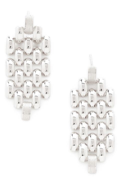 Heirloom Chain Cocktail Drop Earrings (Online Trunk Show)