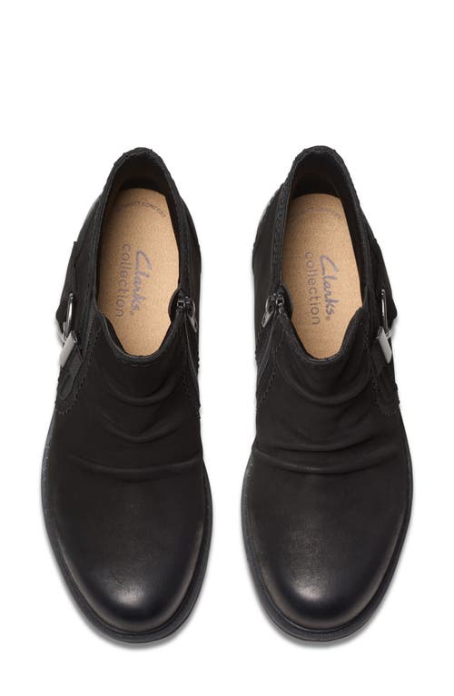 Clarks ® Hearth Clara Ankle Boot In Black
