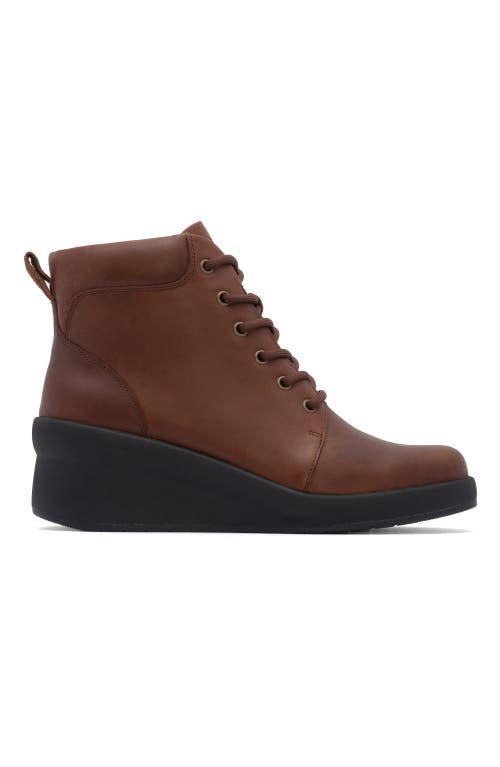 Abeo Passage Lace Up Boot In Dark Tan - Regular