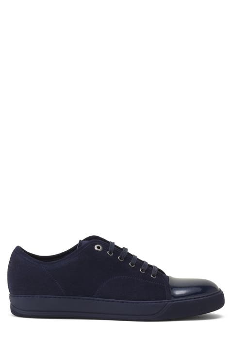 Dbb1 Patent Leather And Suede Sneakers