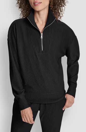 DKNY Tech Ottoman Half Zip Sweatshirt