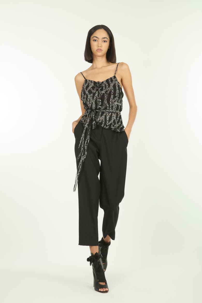 Mavis Top, Alternate, color, Black Chain