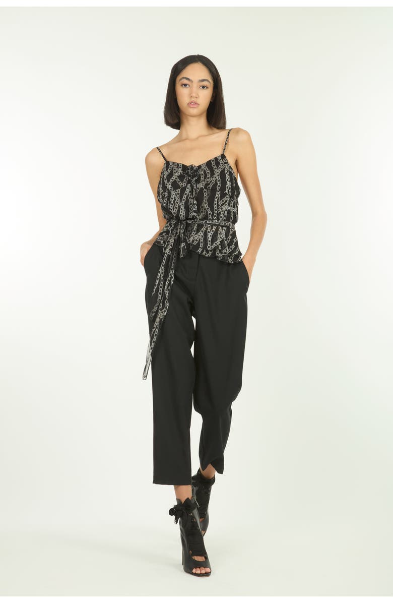 SECRET MISSION Mavis Top, Alternate, color, Black Chain