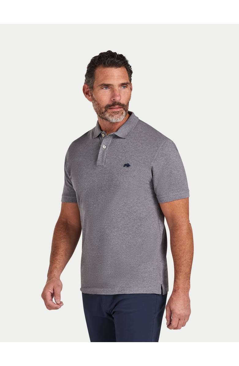 Raging Bull 100% Cotton Polo Shirt, Alternate, color, Grey Marl