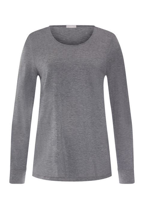 Natural Elegance Relaxed Round Neck Top