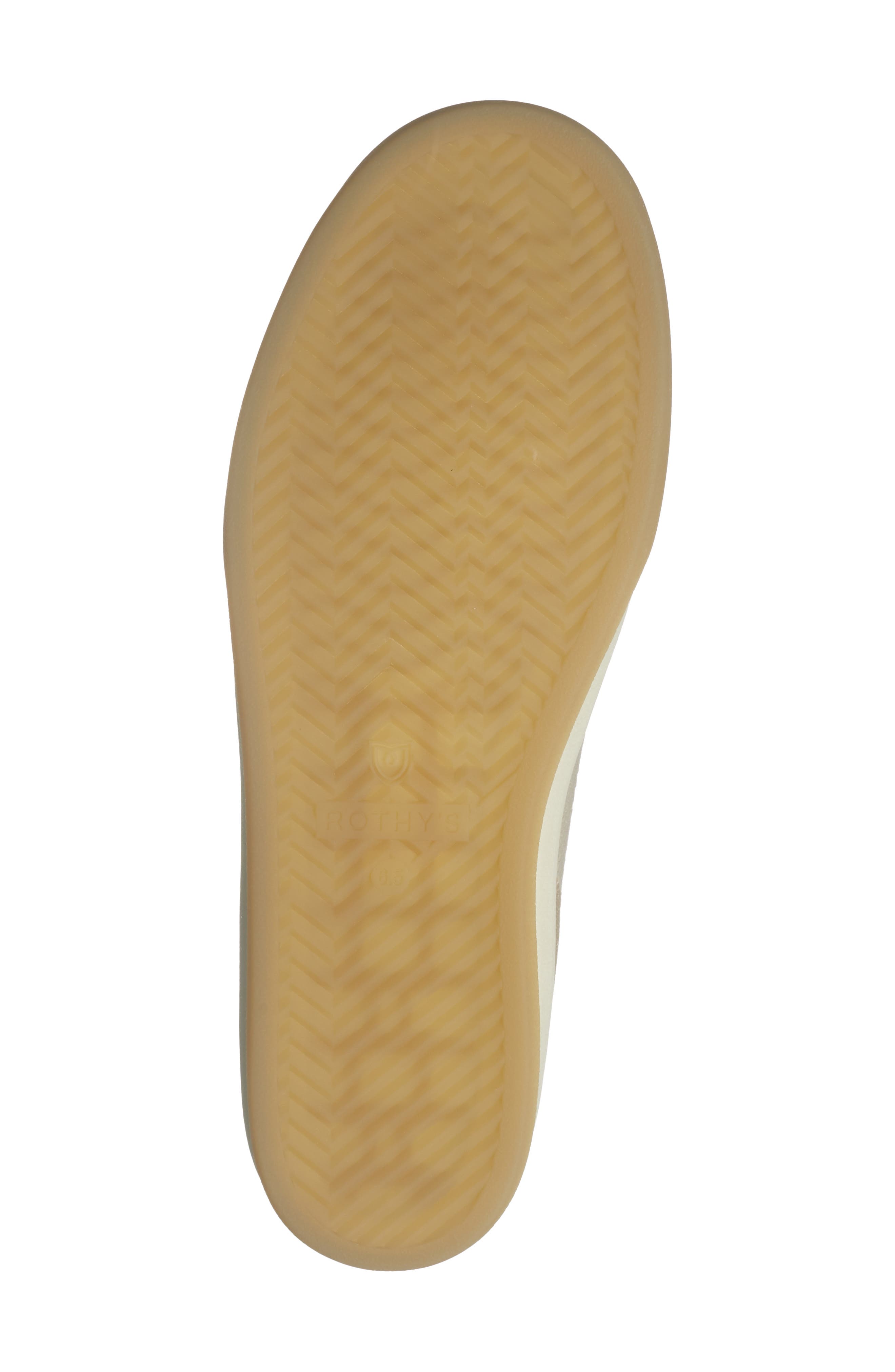 The Lace-Up Sneaker, Alternate, color, BISCUIT