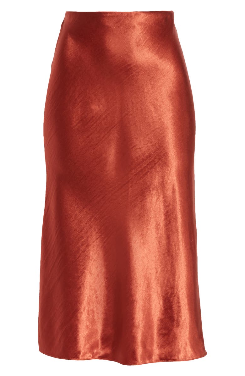 Vince Satin Slip Skirt, Alternate, color, 