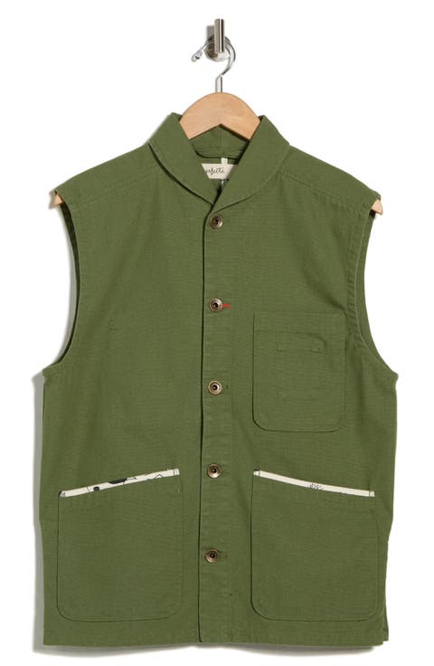 Organic Cotton Canvas Shepherds Vest