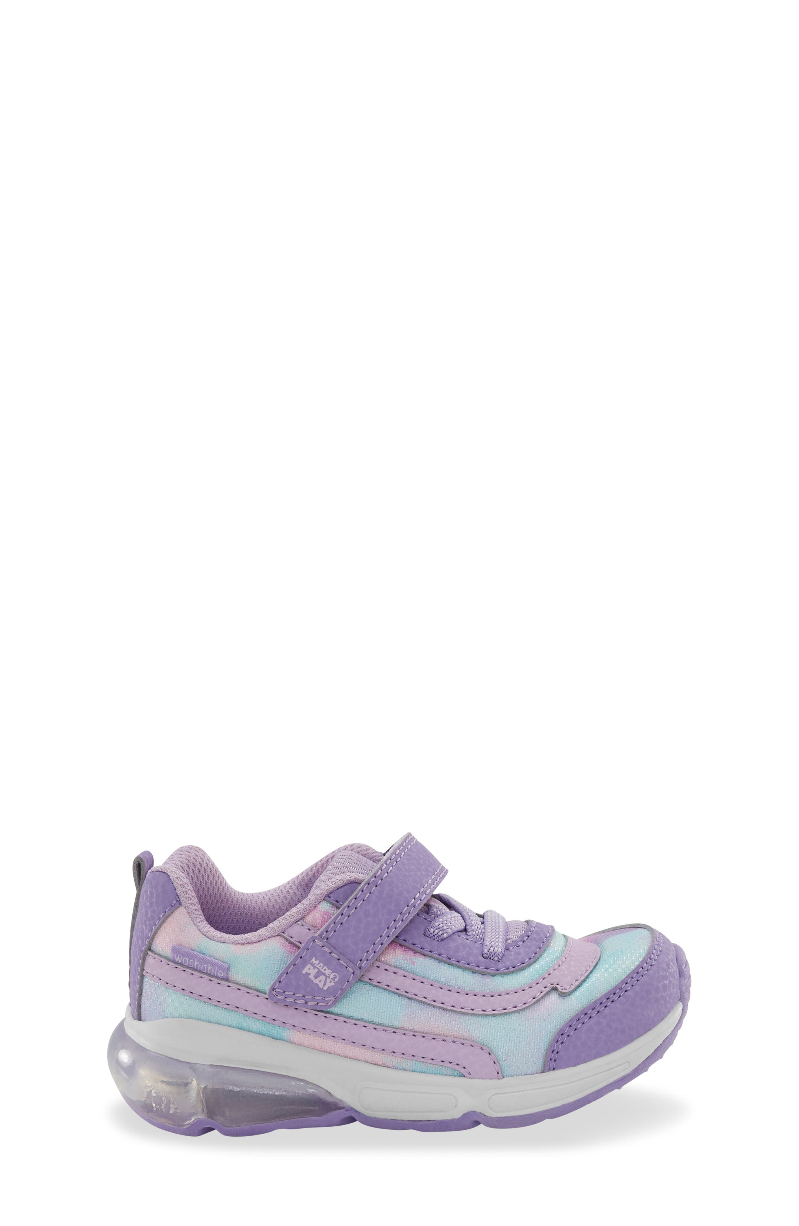 Stride Rite Made2Play<sup>®</sup> Light-Up Surge Bounce Sneaker, Alternate, color, Lilac
