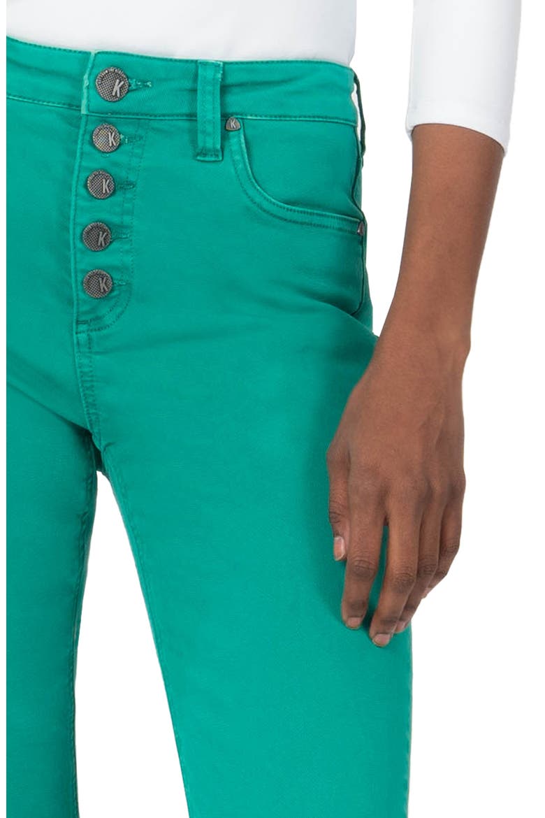 SWAT FAME KUT From The Kloth Reese Exposed Button High Waist Ankle SWAT FAME KUT From The Kloth Reese Exposed Button High Waist Ankle