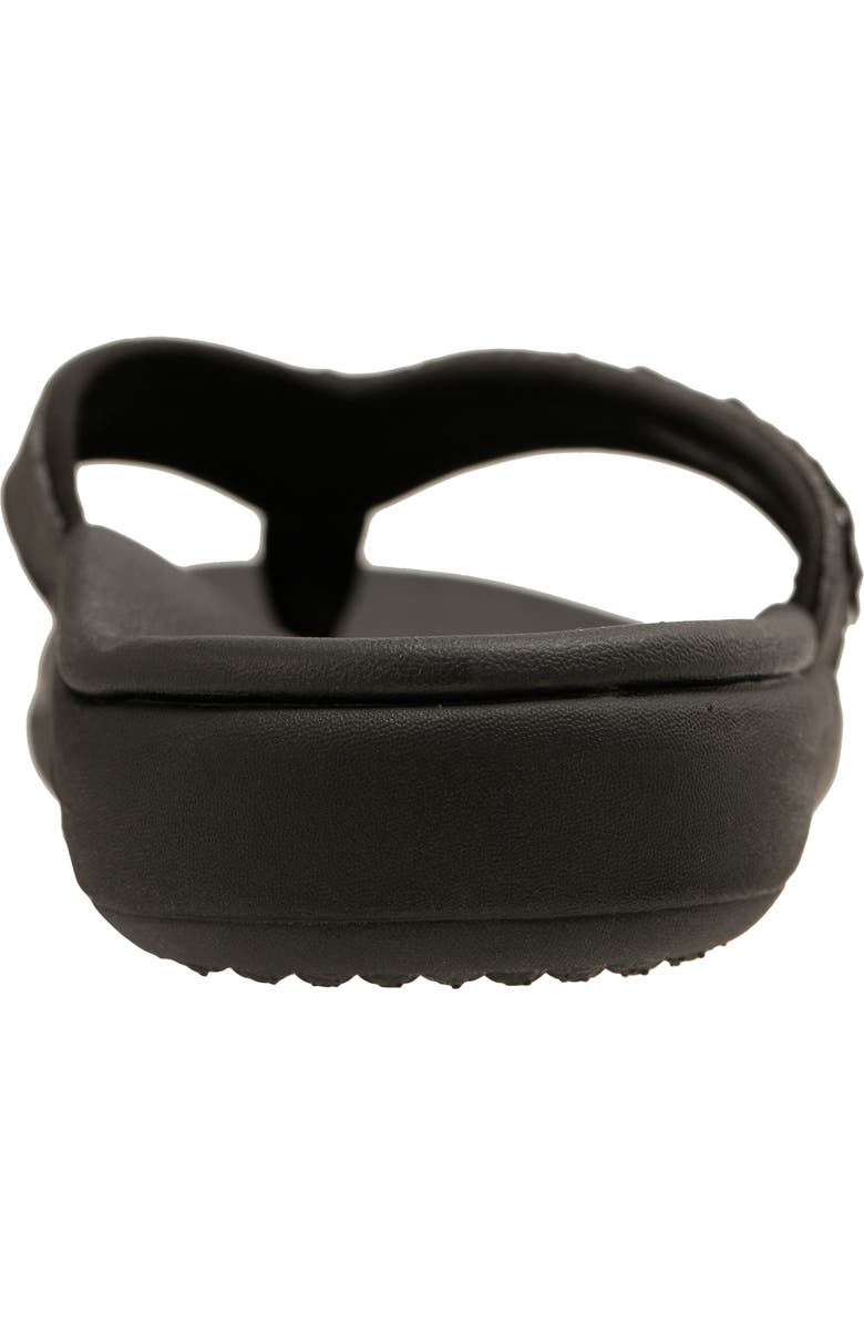 Revitalign Yumi BVI Flip Flop, Alternate, color, Black