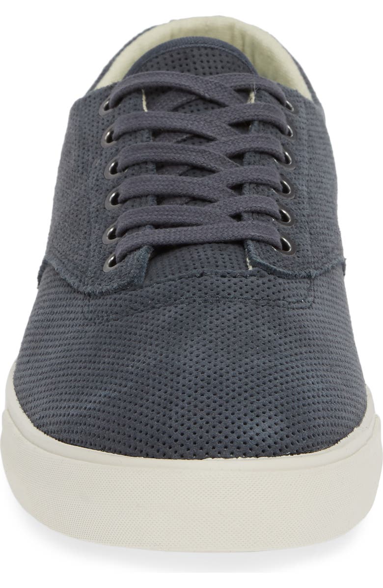 SeaVees Hermosa Plimsoll Varsity Perforated Sneaker, Alternate, color,