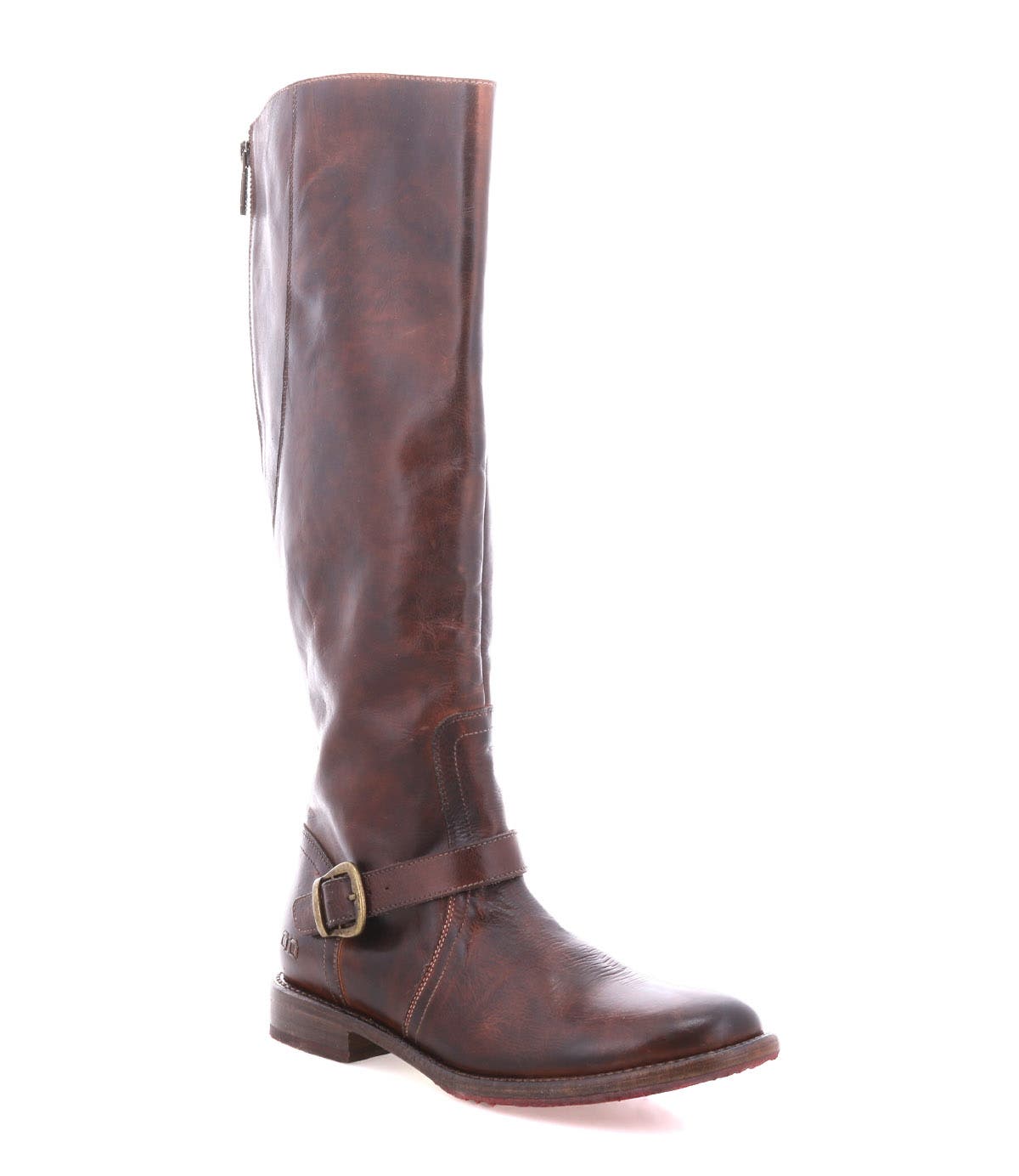'Glaye' Tall Boot, Main, color, TEAK RUSTIC LEATHER
