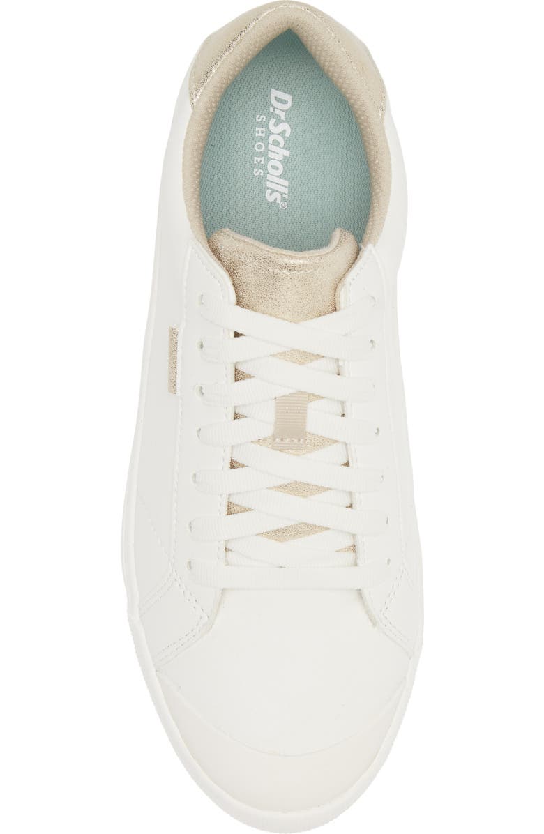 Dr. Scholl's Time Off Sneaker, Alternate, color, White