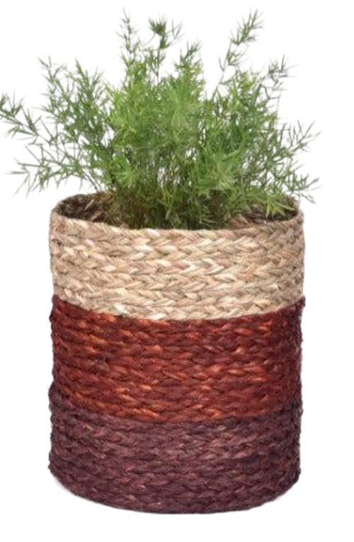 Kadam Haat Sabai Plant Holder / Basket in Brown  product