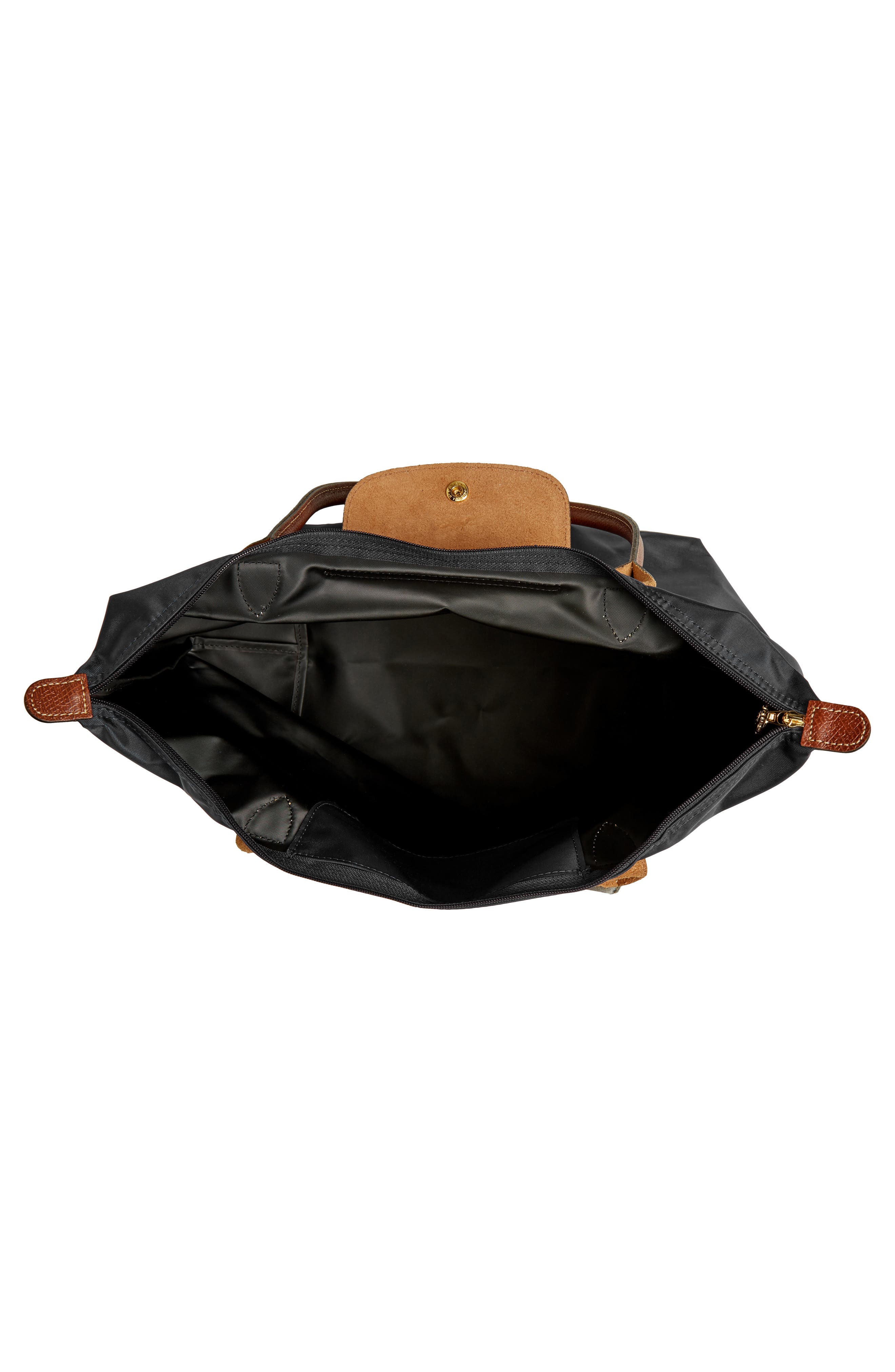 Longchamp Large Le Pliage Tote, Alternate, color, Black