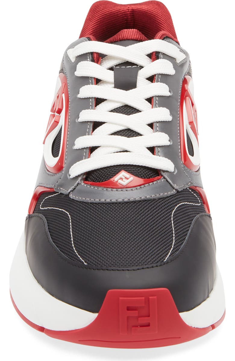 Fendi Forward Low Top Sneaker, Alternate, color,