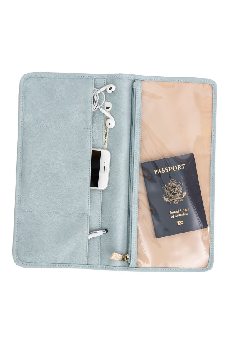 The In-Flight Organizer Pouch, Alternate, color, LIGHT BLUE