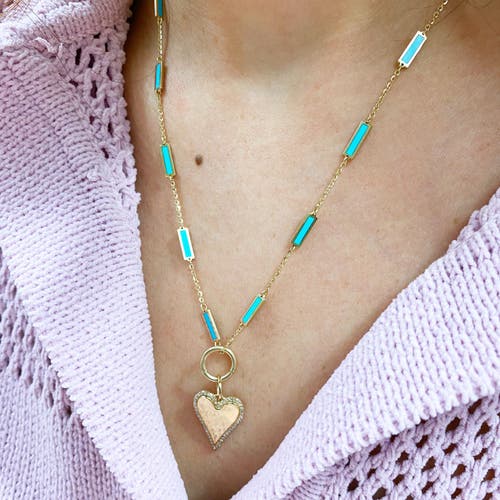 The Lovery Fine Jewelry Round Gold Charm Holder In Gold