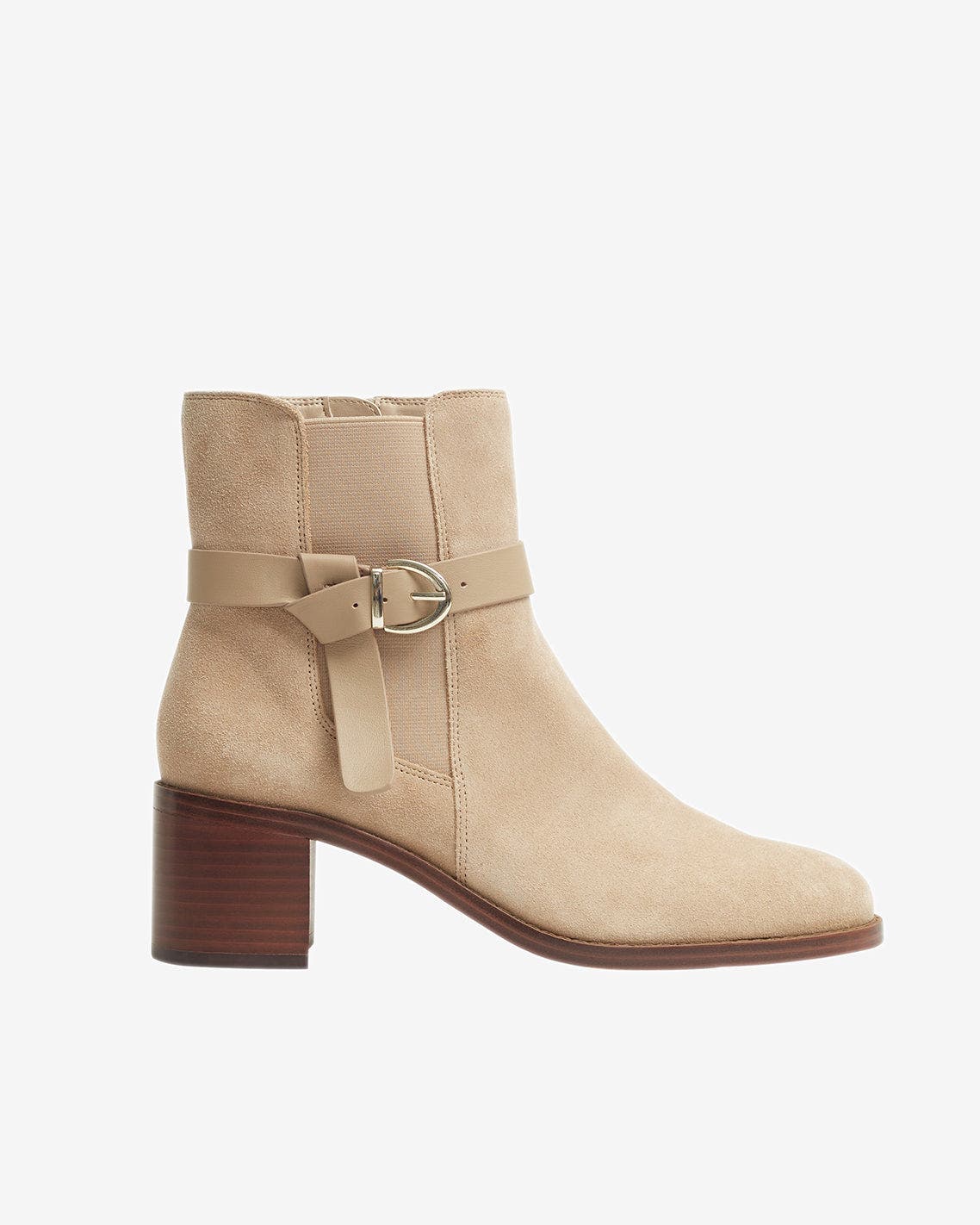 Draper James Nadia Suede Boots, Main, color, Taupe