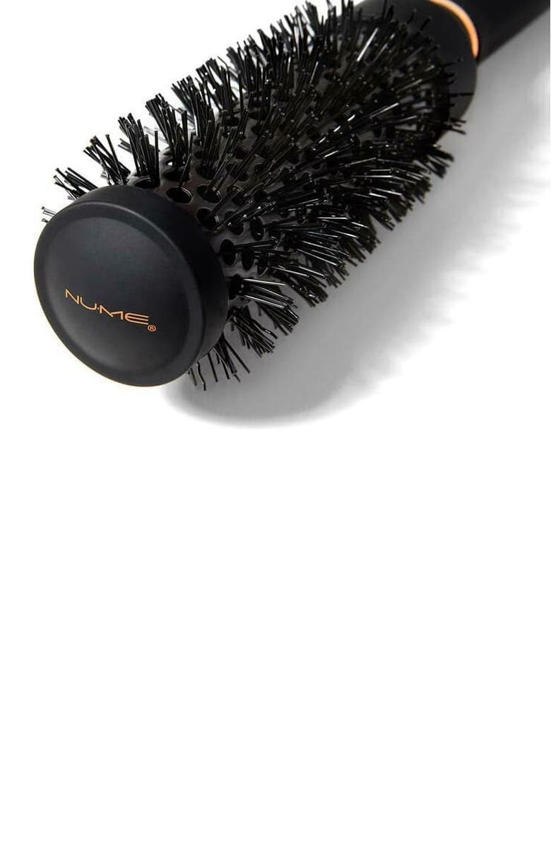 NUME Ionic Round Brush, Alternate, color, Black