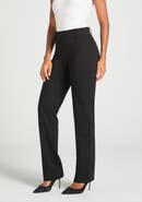 Betabrand Classic DPYP Dress Pant Yoga Pants Straight Leg