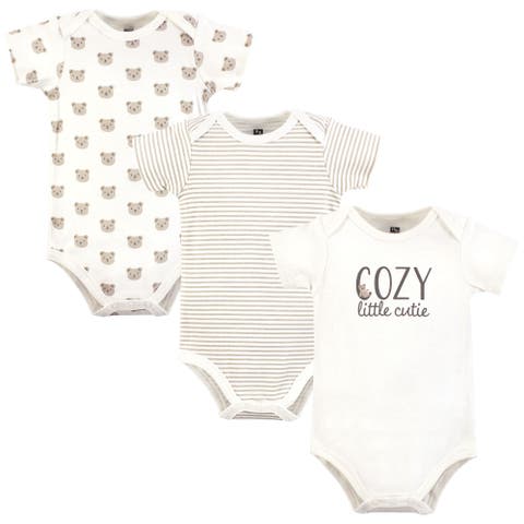 Soft Cotton Bodysuit Triple Pack