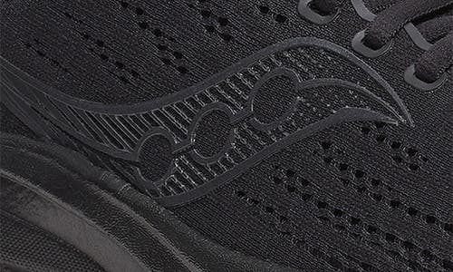 Saucony Hurricane 25 Running Shoe In Black
