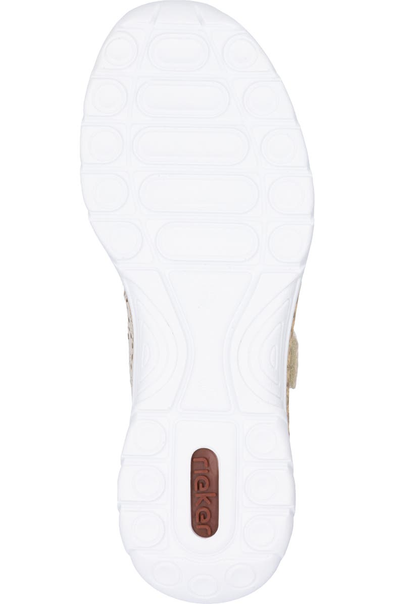 Rieker Nikita 99 Sneaker, Alternate, color, Perle/ Cement/ Perlcreme