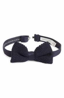 Ingleside Silk Knit Bow Tie
