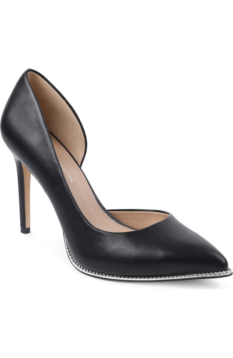 BCBGeneration Harnoy Half d'Orsay Pointed Toe Pump, Main, color,
