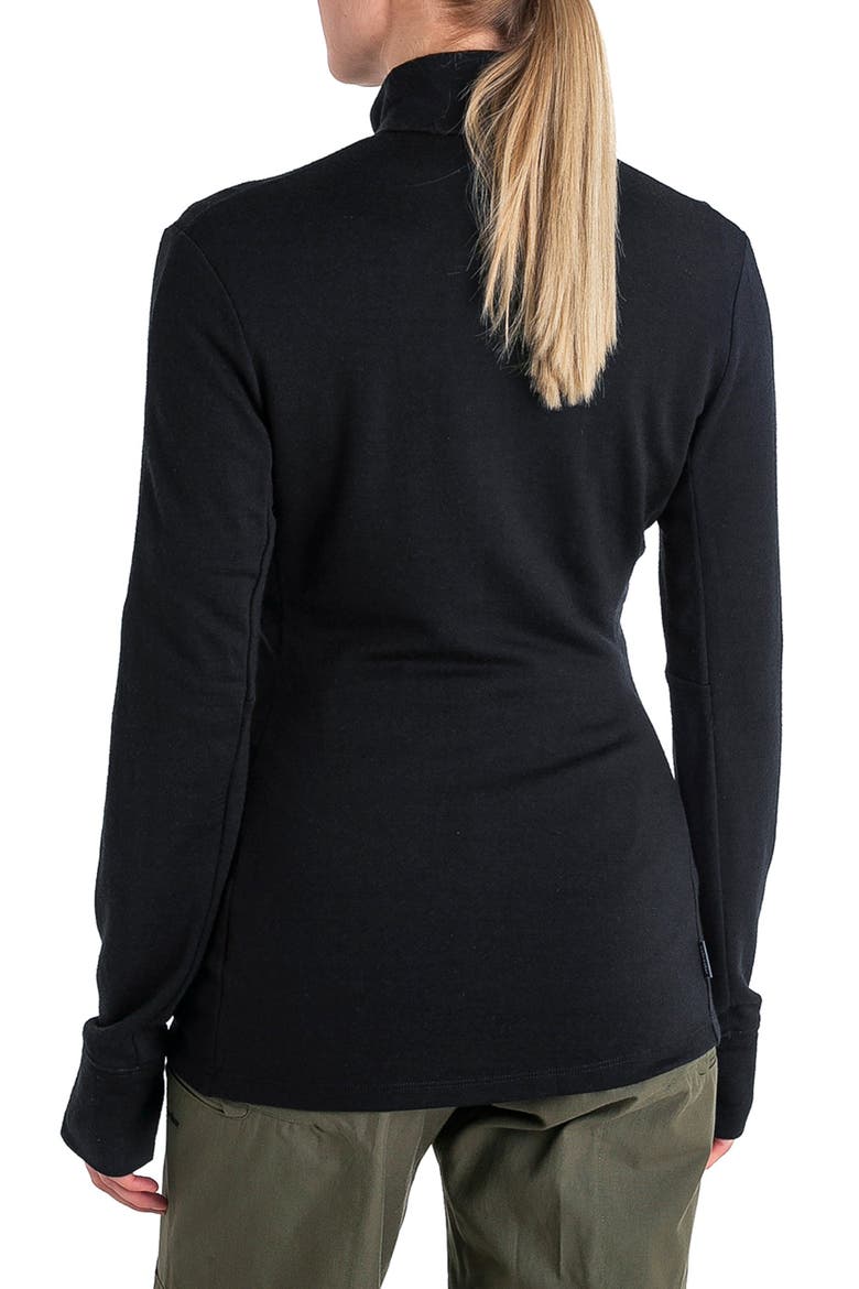 Merino 260 Quantum Zip Jacket, Alternate, color, BLACK