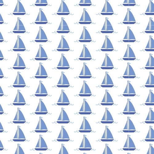 Lila And Hayes Parker Zipper Pajama In Sailing Away