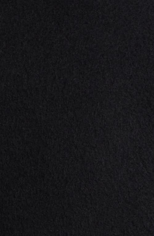 Michael Kors Wool Blend Maxi Coat In Black