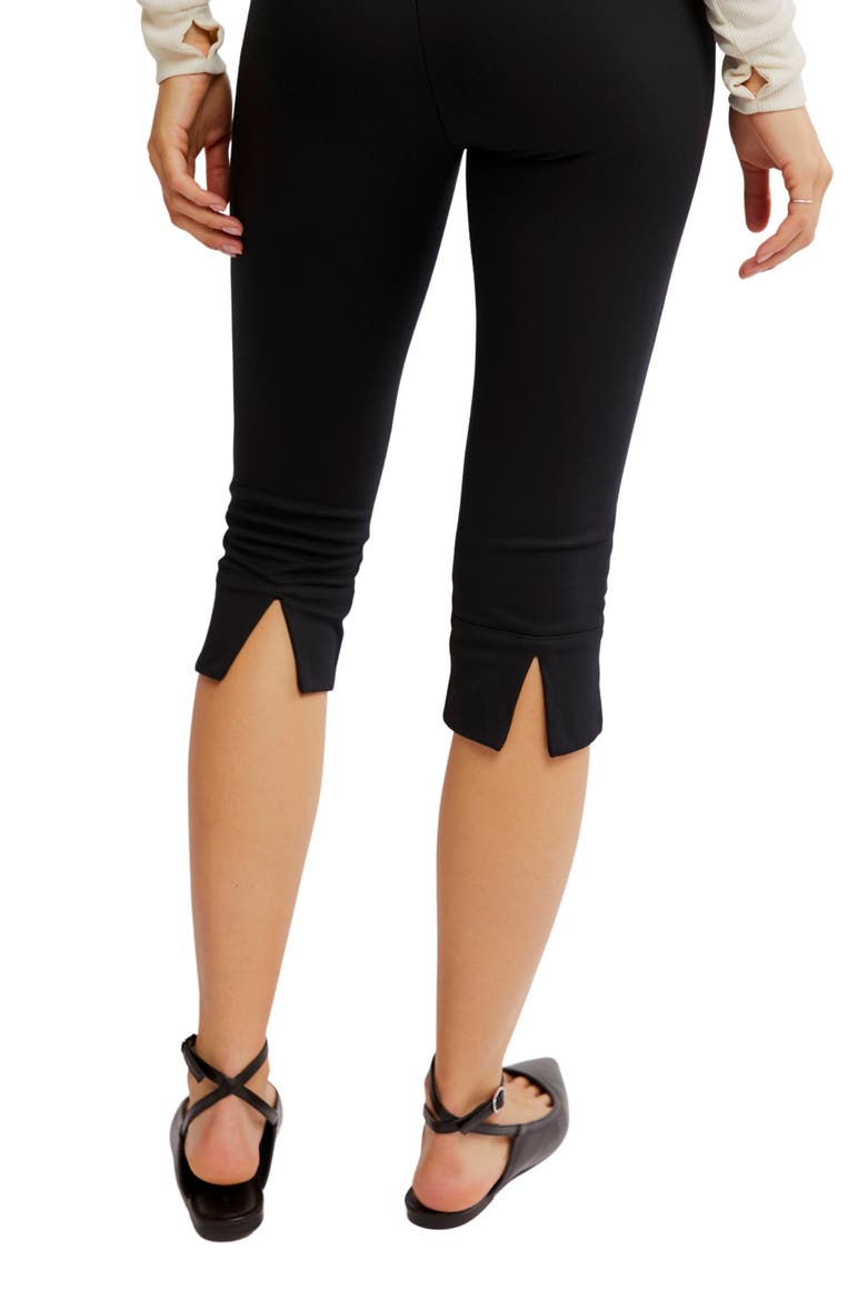 Bette Super Slim Capri Pants, Alternate, color, BLACK