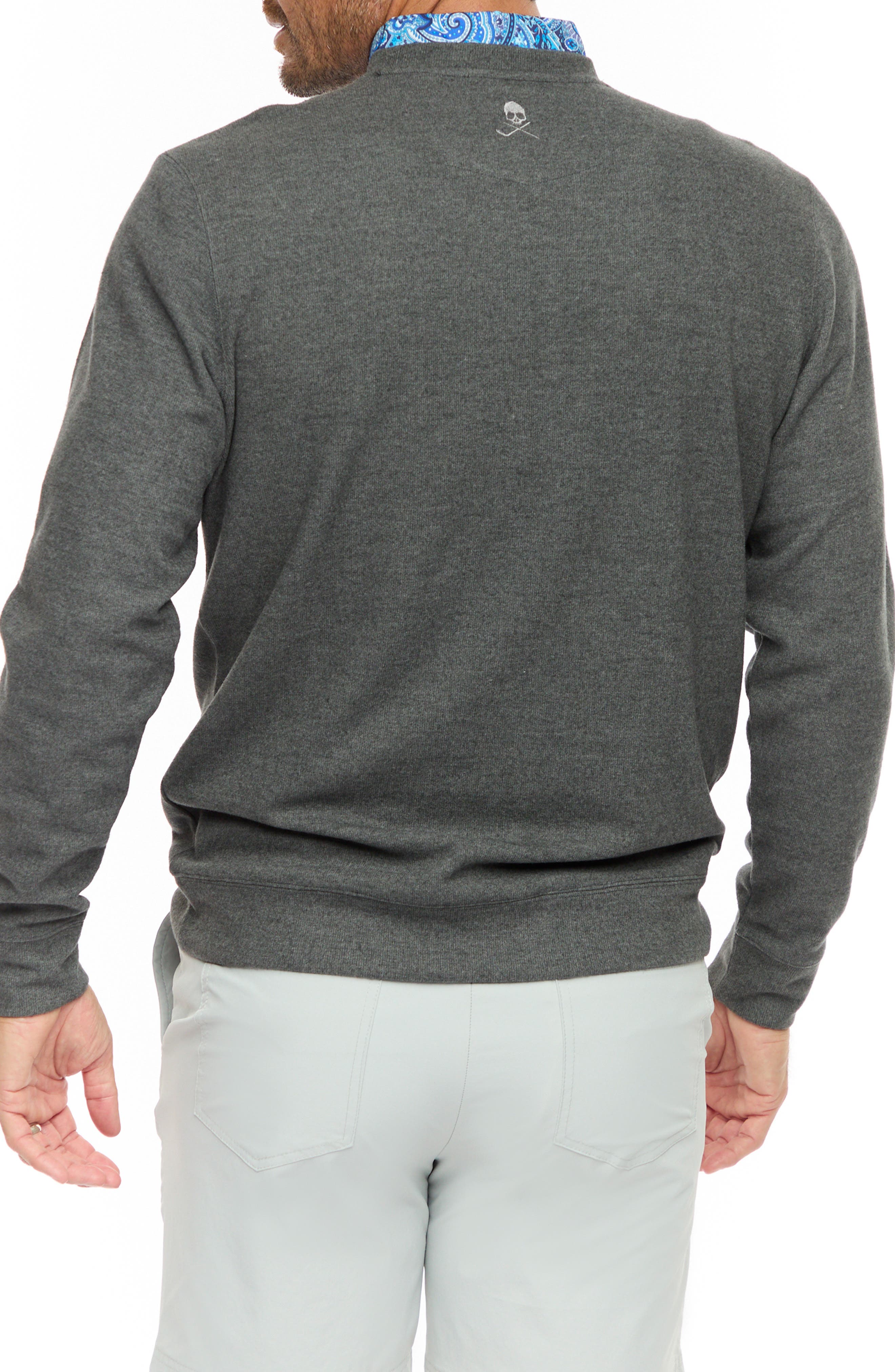 Robert Graham Colbourne Crewneck Performance Knit Pullover (Men ...